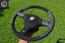BMW E30 m-tech 2 steering wheel alcantara leather
